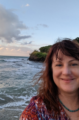 Kim Palmer in the USVI