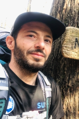 Pablo Rojas on the Appalachian Trail