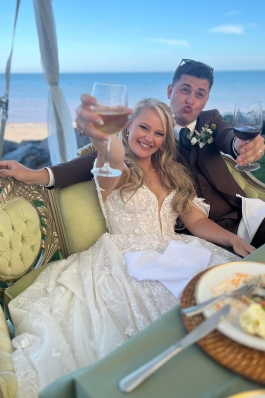 Henry Winkle's wedding in St. Martin