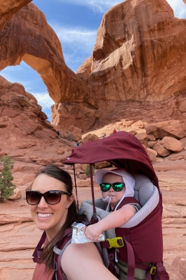 Taryn Parker in Moab, Utah