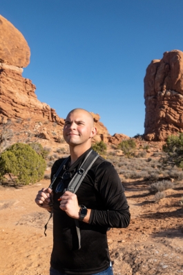 Mike Brock at Bryce Canyon, Utah