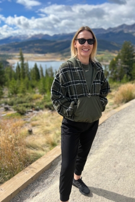 Nadja Koch standing on a street