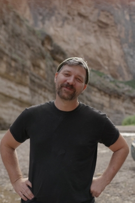 A still photo from a video featuring Dylan.